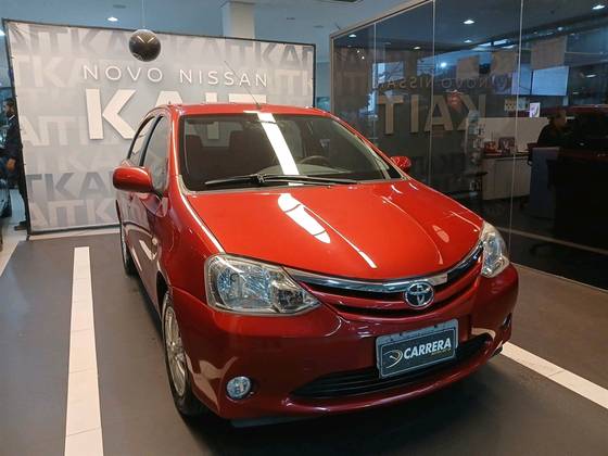 TOYOTA ETIOS 1.5 XLS 16V FLEX 4P MANUAL TOYOTA ETIOS 1.5 XLS 16V FLEX 4P MANUAL